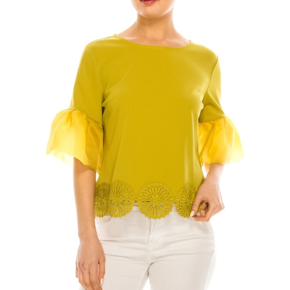 Vivid Importers of NY With Puff Sleeves